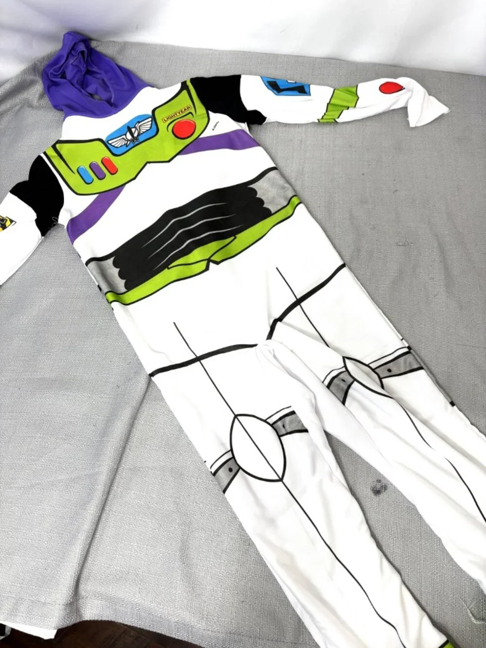 Vtg Buzz Lightyear Toy Story Costume Sz 7-10 NWT NOS